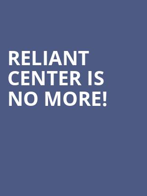 Reliant Center is no more